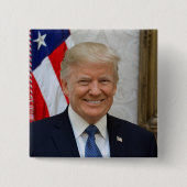 Donald Trump US President White House MAGA 2024  缶バッジ (正面)