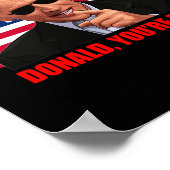 Donald You#39;re Fired1 ポスター (角)