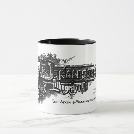 Donaldson Lithography Mug マグカップ (中央)
