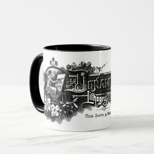 Donaldson Lithography Mug マグカップ (正面左)