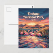 Doñana National Park Spain ポストカード (正面/裏面)