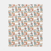 Donate Life BOHO フリースブランケット (正面)