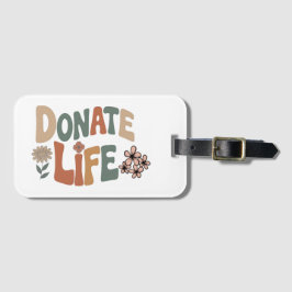 Donate Life BOHO ラゲッジタグ