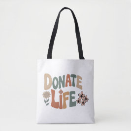 Donate Life BoHo Awareness トートバッグ