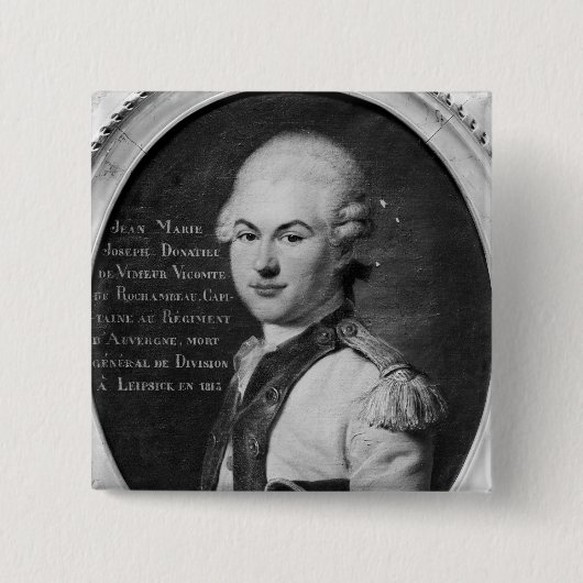 Donatien Marieヨセフde Vimeur 缶バッジ (正面)