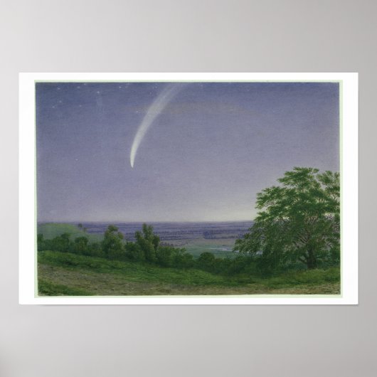 Donati's Comet, Oxford, 7.30pm, 5th October 1858 ( ポスター (正面)