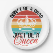 Don'Be aドラッグ紙プレート ペーパープレート (正面)