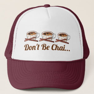 Don'Be Chai (シャイ)インディアンスパイス茶おもしろいグルメ キャップ