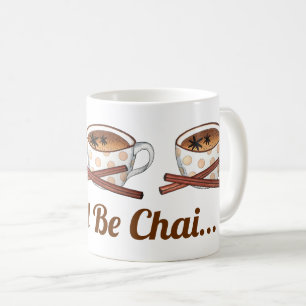 Don'Be Chai (シャイ)インディアンスパイス茶おもしろいグルメ コーヒーマグカップ
