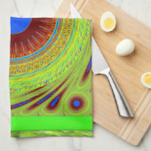 Don'Be Happy Artプリント キッチンタオル (四つ折り)