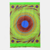 Don'Be Happy Artプリント キッチンタオル (縦)