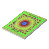 Don'Be Happy Artプリント ノートパッド (回転)