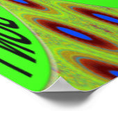 Don'Be Happy Artプリント ポスター (角)