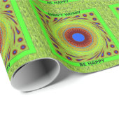 Don'Be Happy Artプリント ラッピングペーパー (ロールコーナー)