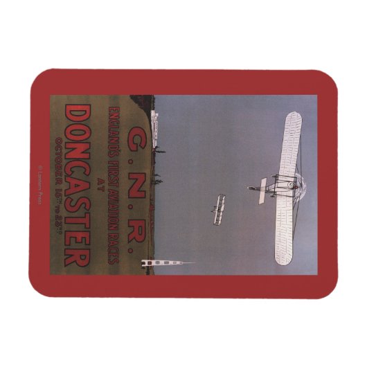 Doncaster, England – ファースト・エアビエーション・レース マグネット (横)