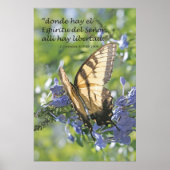 Dondde hay el Espiritu, alli hay Libertad Vertical ポスター (正面)