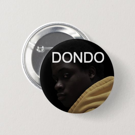 Dondo Pin 缶バッジ (正面&裏面)