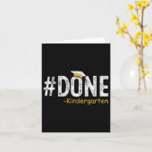 Done幼稚園卒業2025ギフト先生La カード (黄色い花)