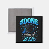 #done 2026年卒業 - シニア卒業 コケット マグネット (正面/裏面)
