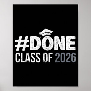 #done 2026年卒 卒業 シニア 2026年 卒業式 ポスター