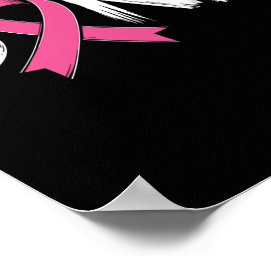 Done End Of Chemo Last Day Radiation Survivor Brea ポスター (角)