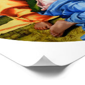 Doni Tondo by Michelangelo – ポスター (角)