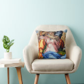 Doni Tondo, Doni Madona (詳細), Michelangelo, 15 クッション (椅子)