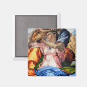 Doni Tondo, Doni Madona (詳細), Michelangelo, 15 マグネット (正面/裏面)