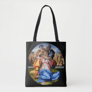 Doni Tondo, Doni Madona, Michelangelo, 1507 トートバッグ