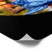 Doni Tondo, Doni Madona, Michelangelo, 1507 ポスター (角)