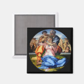 Doni Tondo, Doni Madona, Michelangelo, 1507 マグネット (正面/裏面)