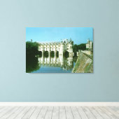 Donjonの外部ビュー キャンバスプリント (インサイチュ (ウッドフロア))