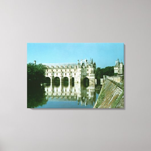 Donjonの外部ビュー キャンバスプリント (正面)