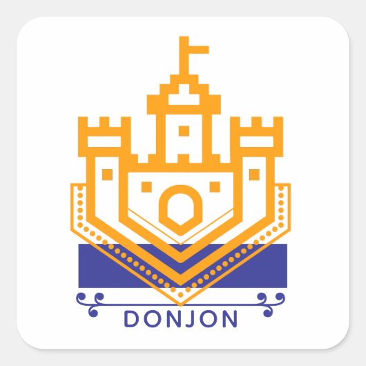 Donjon スクエアシール (正面)
