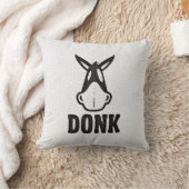 DONK -白枕の黒 クッション (ブランケット)
