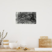 DONKEY丘の中腹c.1880 ポスター (キッチン)