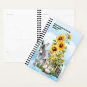 Donkey and Sunflowers Homestead Custom Planner プランナー手帳 (ディスプレー)
