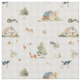Donkey Barn Scottish Blue  ファブリック