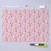 Donkey Birthday Tissue Paper in Pink 薄葉紙 (クラフト)