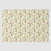 Donkey Birthday Tissue Paper in Yellow 薄葉紙 (正面)