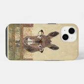 Donkey Burroとスマート・バス用のグラス iPhoneケース (裏面横)
