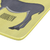 Donkey cartoon illustration カッティングボード (角)
