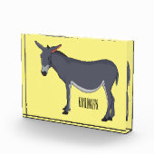 Donkey cartoon illustration フォトブロック (右)