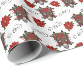 Donkey Christmas Wrapping Paper  ラッピングペーパー (ロールコーナー)