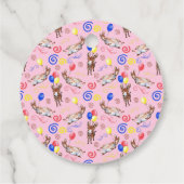 Donkey Gift Tags in Pink フェイバータグ (裏面)