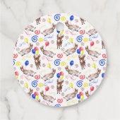 Donkey Gift Tags in White フェイバータグ (裏面)