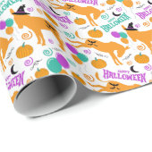 Donkey Halloween Gift Wrapping Paper ラッピングペーパー (ロールコーナー)