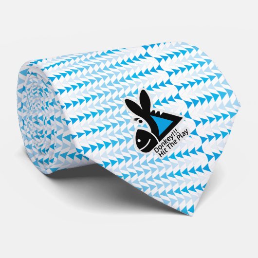 DONKEY !!! HIT THE PLAY BY MASANSER PIXELAT ネクタイ (ロール)