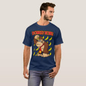 Donkey Kong Apehoughts Banana Background Pullover  Tシャツ (正面フル)