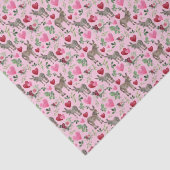 Donkey Love Valentine's Tissue Paper in Pink 薄葉紙 (詳細)